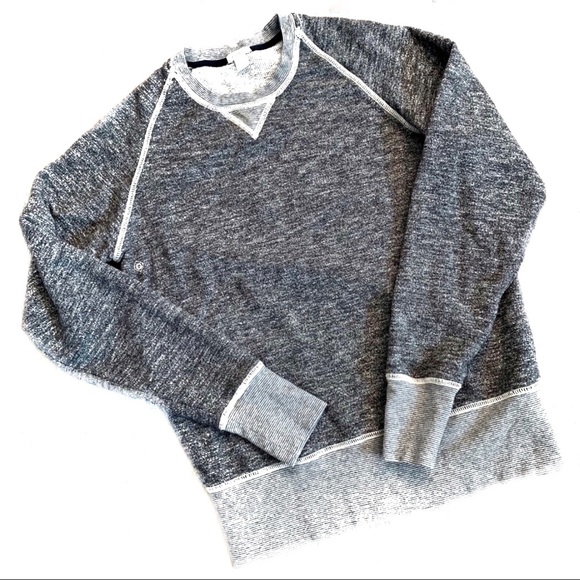 Fossil Raglan Charcoal Raglan Sweatshirt Small - Picture 1 of 5